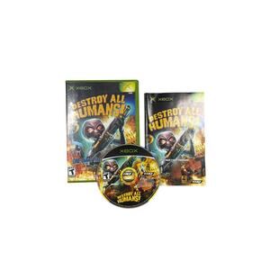 Destroy All Humans (Microsoft Xbox, 2005) Authentic, CIB, Tested